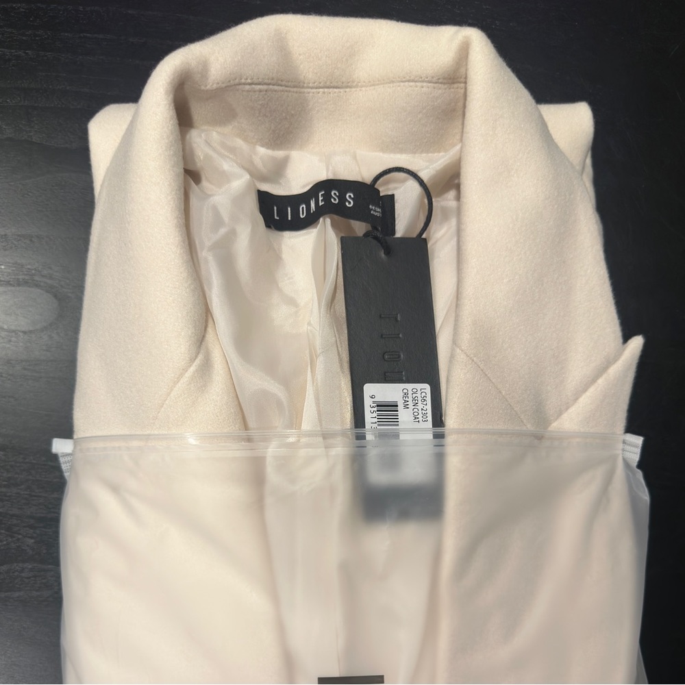 Lioness OLSEN COAT | CREAM A4 - Picture 8 of 10